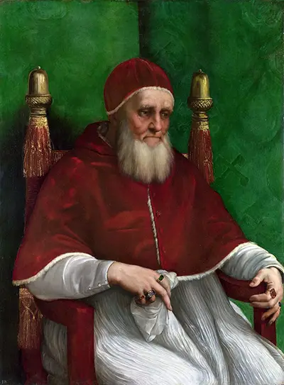 Bildnis Papst Julius II Raffael